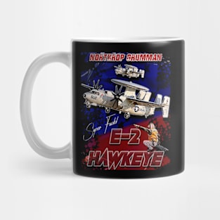 E-2 Hawkeye Us Navy Carrier Based Tactical Aircraft Mug